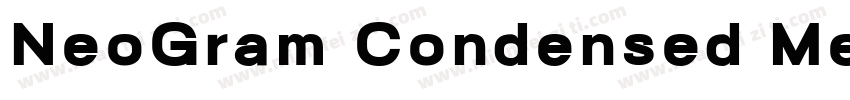 NeoGram Condensed Me字体转换